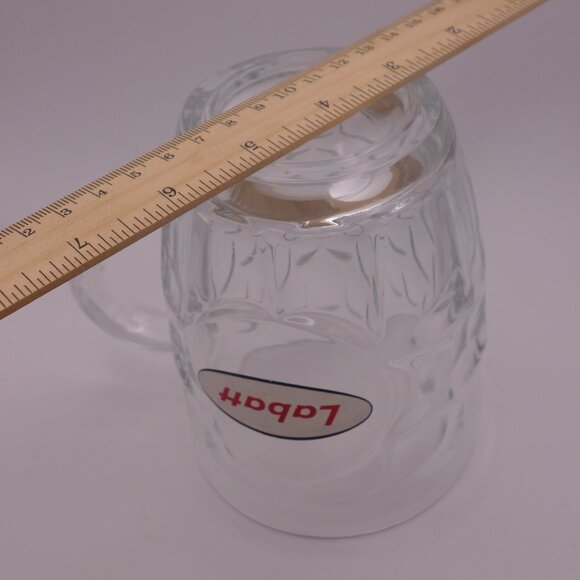 Vintage Labatt Circles Beer Glass with Handle - Picture 5 of 14